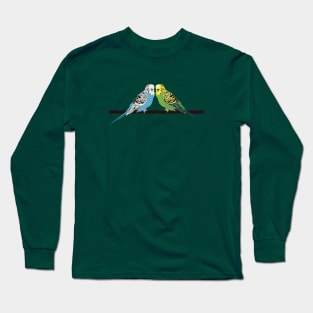 Adorable Parakeets Long Sleeve T-Shirt